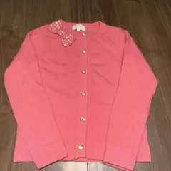 kate spade ピンク カーディガン 130