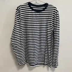 UNIQLO ユニクロ ボーダーロンT Lサイズ