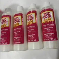 MOD PODGE Stiffy ファブリック用硬化剤 4本