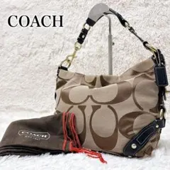 COACH Y2K Signature Canvas Shoulder Bag