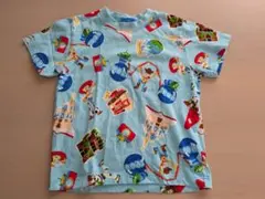東京ディズニーリゾート　トイストーリー　総柄　Tシャツ　120cm