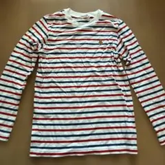 ストライプ 長袖カットソー