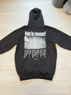 SICARIO Wake Up Japanese!! ブラックパーカー XXL