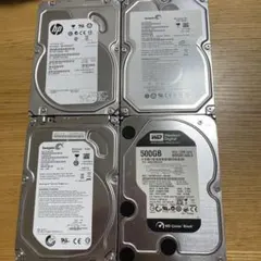 3.5인치 내장형 HDD 4개 세트 대량 판매