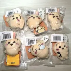ちいかわ うさぎだらけくじ E賞:ぬいぐるみバッジ 全種類 コンプリート 全6種