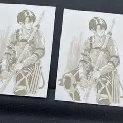 進撃の巨人 リヴァイ 映画特典2枚