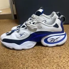 Reebok ランニングシューズ ホワイト/ネイビー/ブルー