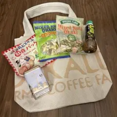 カルディ　福袋 2026 食品　お菓子　おかき　紅茶　エコバッグ　豆乳ビスケット