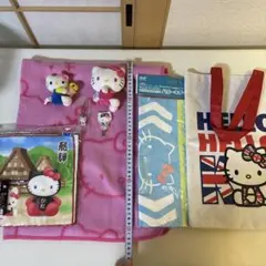 キティ ハロー サンリオ 希少 新品 9点 SEGA SANRIO トートバッグのサムネイル