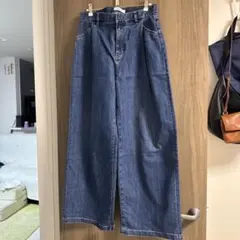 23区DENIM ワイドパンツ スカイブルーFUDGE掲載/接触冷感のサムネイル