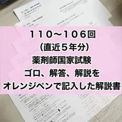 2025年最新】110回薬剤師国家試験 青本の人気アイテム - メルカリ