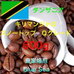 【自家焙煎珈琲豆】タンザニア　スノートップ600g(300g×2袋) 注文後焙煎のサムネイル