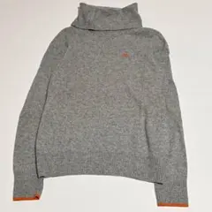 BURBERRY BLUE LABELバーバリー ホース刺繍 カシミヤ混 ニット