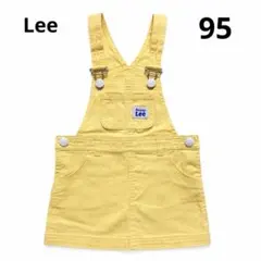 Buddy Lee サロペットスカート 95 イエロー ジャンパースカート
