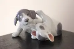 ロイヤルコペンハーゲン 2000 イヤーフィギュリン　ポインターパピー　仔犬 ロイヤルコペンハーゲン フィギュリン ポインターパピー 犬置物