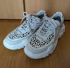 Lucida Aldebaran スニーカー ダルメシアン柄