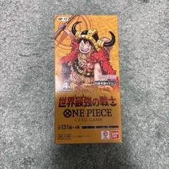 ワンピースカード世界最強の戦士1BOX テープカット - メルカリ