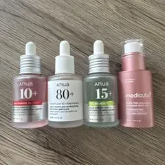 Anua 美容液3セット + medicube exosome shot