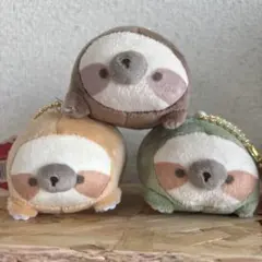なまけぇーも もちふわマスコット 3種セットのサムネイル