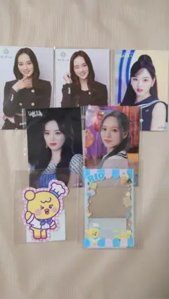 NiziUオンラインくじ ステッカーセット リオ