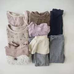 女の子 90 95 8点 まとめ売り 秋冬