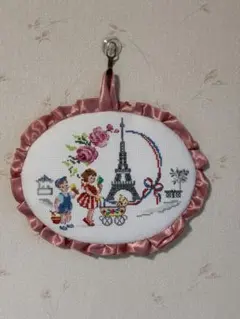 クロスステッチ完成品 ヴェロニク クリスマス - メルカリ