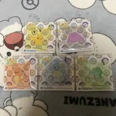 ぽこあポケモン アクリルパズルキーホルダー 5個 1セット