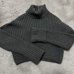 最終値下げ【ZARA✴︎ショート丈ニット】