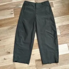 UNIQLO オリーブ　ジャージーバレルレッグパンツXXL