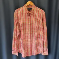 Ralph Lauren CUSTOM FIT チェックシャツ サイズXL