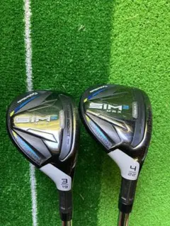 TaylorMade SIM MAXユーティリティ 3u、4u2本セット TaylorMade SIM2 MAX ユーティリティ 3U・4Uセット - メルカリ