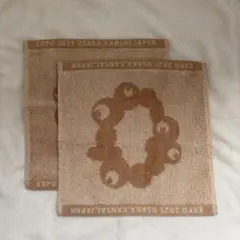 ミャクミャク　大阪関西万博　サスティナブルコットンタオル　ハンドタオル