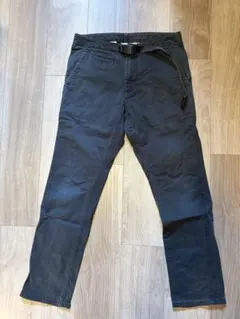 GRAMICCI 黒 スリムフィットパンツ