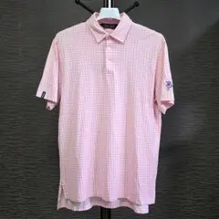 【美品】 POLO GOLF ラルフローレン チェック柄 ポロシャツ ゴルフ　M