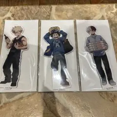 ヒロアカ 爆豪　緑谷　轟　アクリルスタンド アニメイト ヒロースホリディフェア