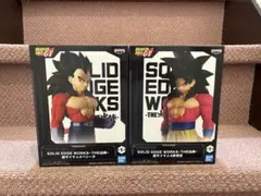 ドラゴンボールGT ー出陣ー　超サイヤ人4 孫悟空、ベジータ　2種セット
