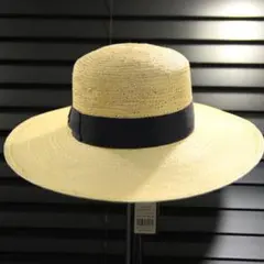 Borsalino ボルサリーノ セミクロッシェ ワイドブリム パナマハットのサムネイル