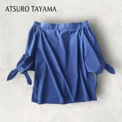 美品★A/Tエーティーアツロウタヤマ★38size/9号★コート黒C063 A&frasl;T - エーティー A.T ATSURO TAYAMAの通販