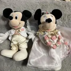 ミッキー＆ミニー ウェディングドール　ぬいぐるみ
