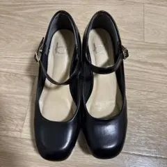 あしながおじさん/厚底チャンキーストラップパンプスのサムネイル