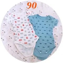 【✩⡱たまちゃんのおさがりシリーズ·˖✩】サイズ90ロンパース下着2枚セット