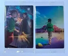 薬屋のひとりごと ウエハース 猫猫 壬氏 vr 2枚