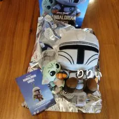 コスビ スターウォーズ マスコット マンダロリアン&グローグー