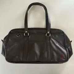 イーストボーイ スクバ スクールバッグ 女神刺繍 ブラウン 大容量