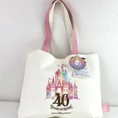 新品 ディズニーランド 40周年 Dream Go Round トートバッグ