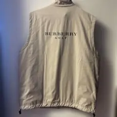 BURBERRY GOLF ゴルフ用ベスト リバーシブルベージュ
