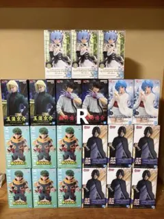 最新プライズフィギュアまとめ売り-サスケ デク お茶子 ぬ〜べ〜 ぬ