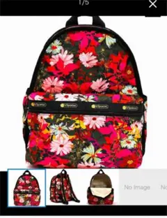 レスポートサック 花柄フラワーリュック　カラフル