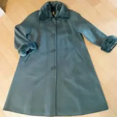 EMBA ジャパンエンバ リバーシブル 毛皮 ロングコート ミンク系 