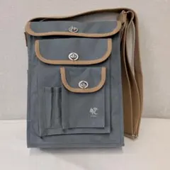 京都 一澤信三郎帆布 ショルダーバッグ ねず色のサムネイル